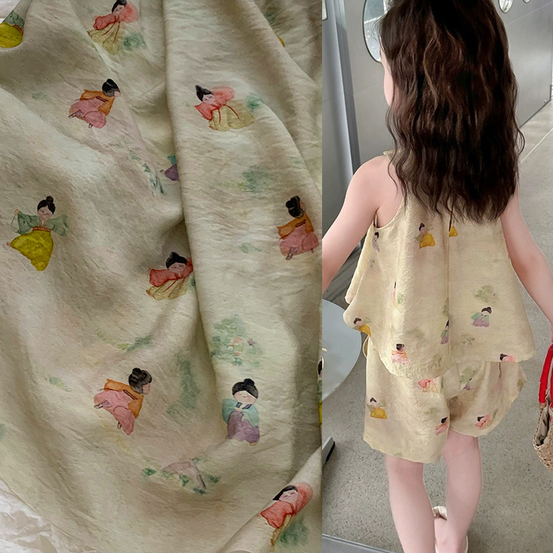 Summer Clothing Fabric - Cute Print Fabric for DIY Summer