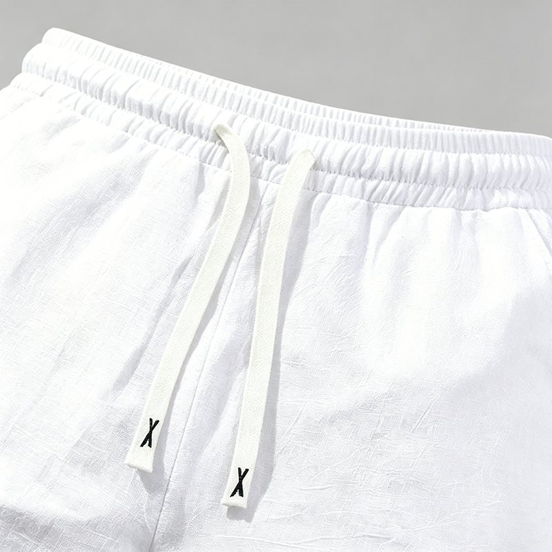 Men Linen Blend Cargo Shorts S - огляд і ціна Linen Shorts Men