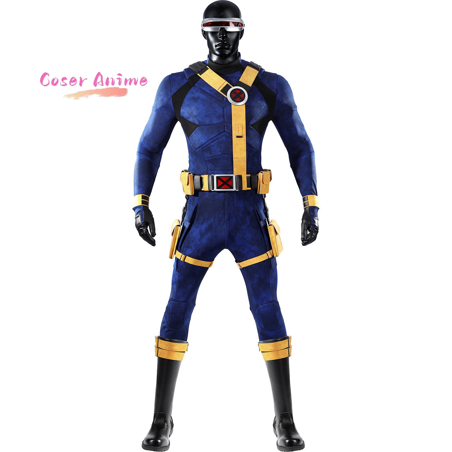 Scott Summers Cyclops Cosplay  - огляд і ціна Summer Clothing Cartoon
