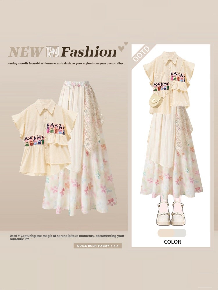 Summer Women's Cartoon Pattern - огляд і ціна Summer Clothing Cartoon