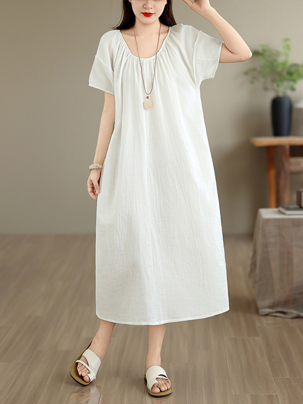 Summer New Casual Cotton Dress - огляд і ціна Summer Clothing Outlet