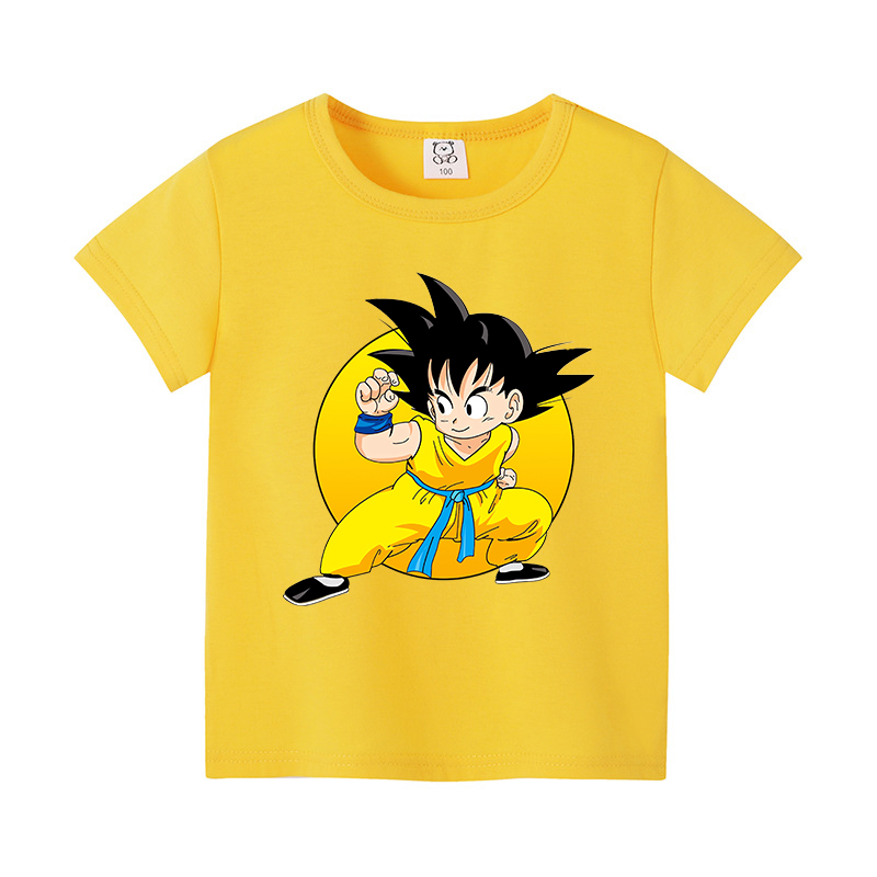 Dragon Ball Goku T-shirt Child - огляд і ціна Summer Clothing Cartoon