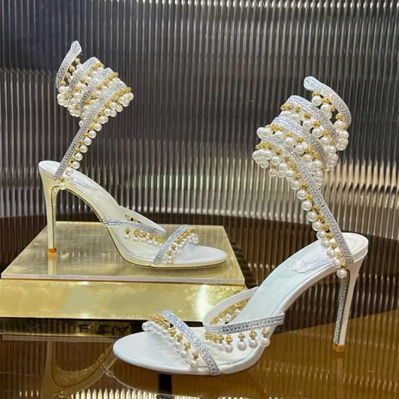 Luxury Rhinestones Pearls Tass - огляд і ціна Summer Clothing Stores
