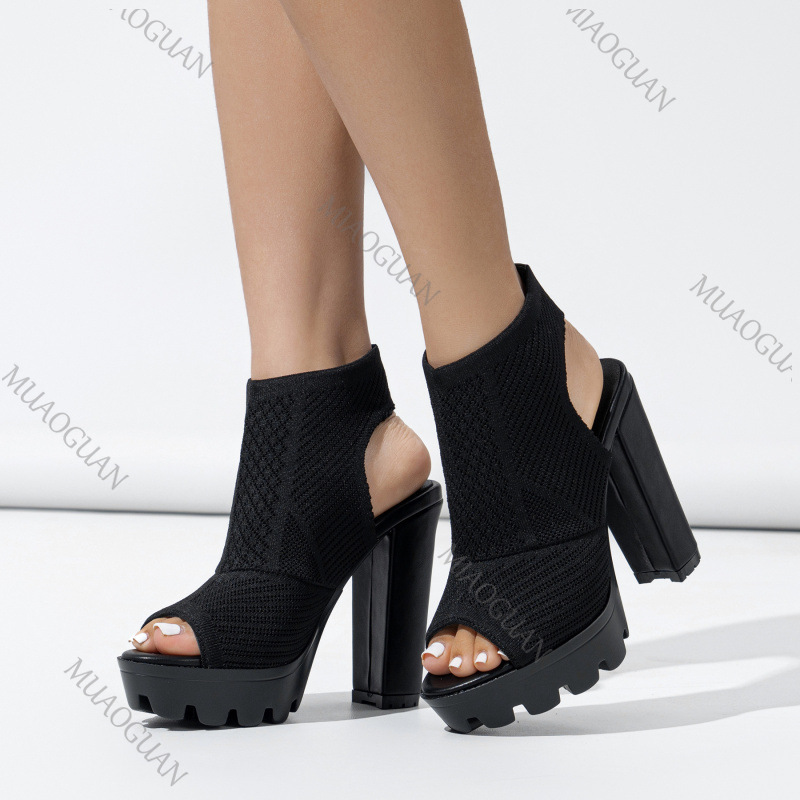 Summer New Women's Heels Shoes - огляд і ціна Summer Clothing Fabric