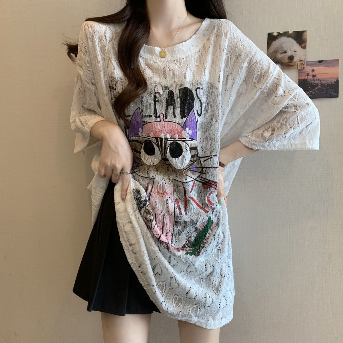 Large size women's clothing sp - огляд і ціна Summer Clothing Cartoon