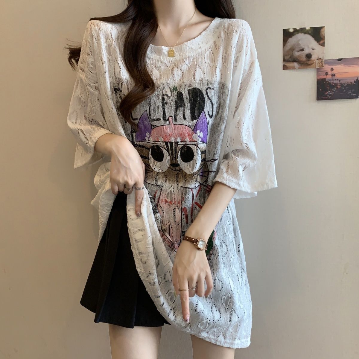 Large size women's clothing sp - огляд і ціна Summer Clothing Cartoon