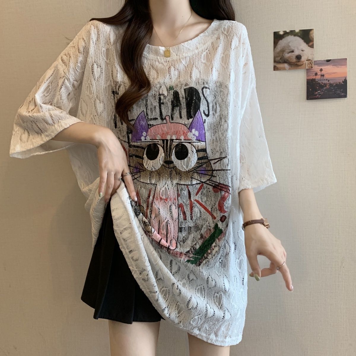 Large size women's clothing sp - огляд і ціна Summer Clothing Cartoon