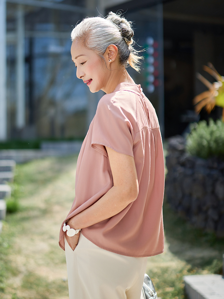 Muzhi Fashionable Short Sleeve - огляд і ціна Summer Clothing For Women Over 50