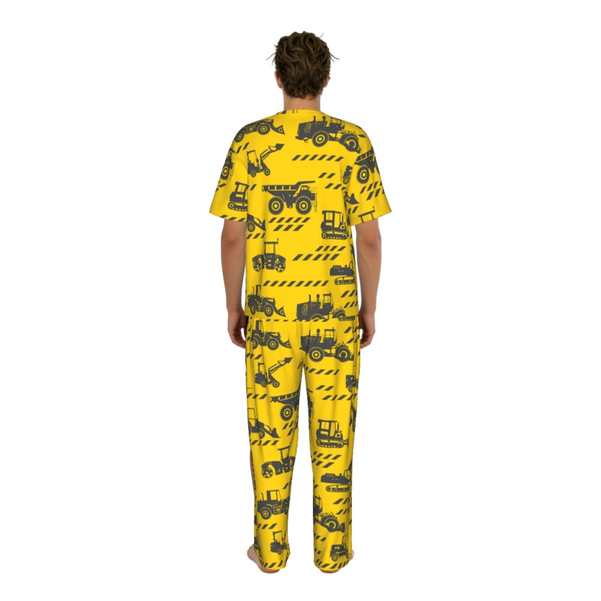 Men Pajamas Suit Short Sleeved - огляд і ціна Summer Clothing Cartoon