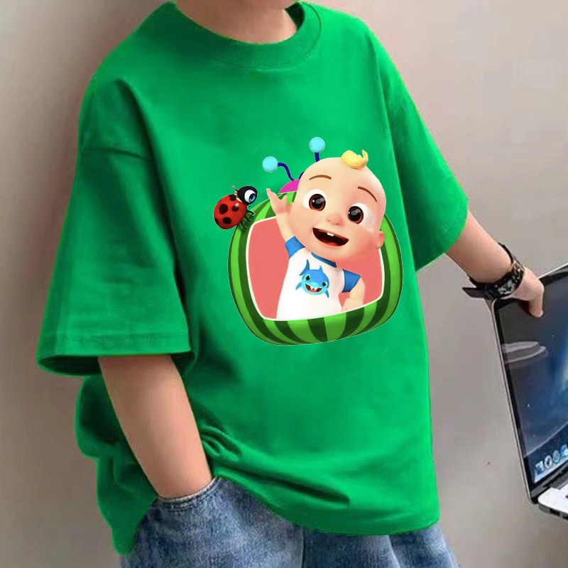Cocomelons Baby T-Shirts Anime - огляд і ціна Summer Clothing Cartoon