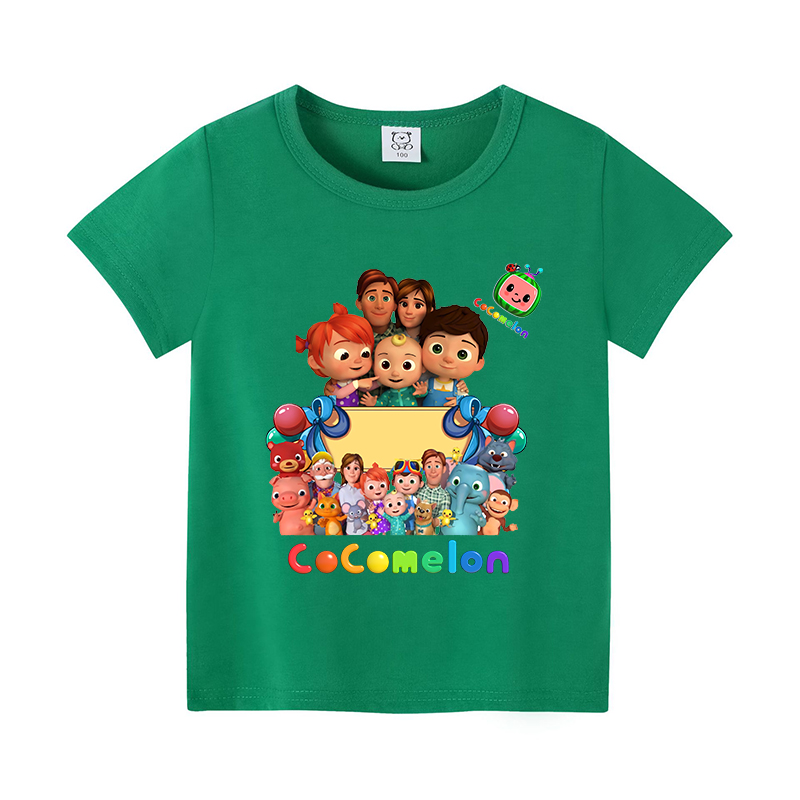 Cocomelons Baby T-Shirts Anime - огляд і ціна Summer Clothing Cartoon