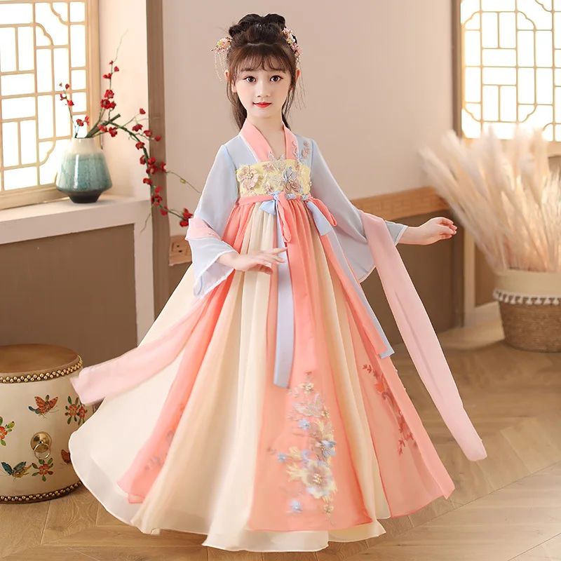 Summer Children Hanfu Dresses  - огляд і ціна Summer Clothing Baby Girl