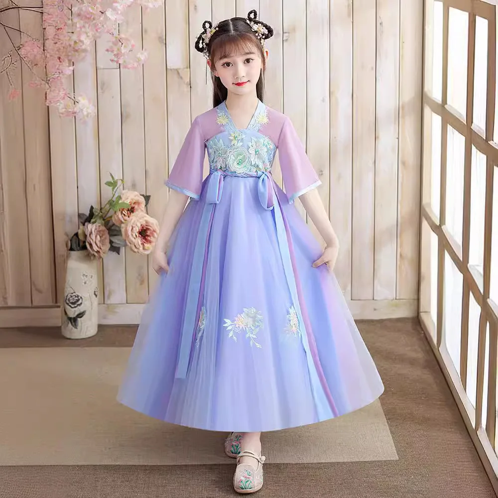 Summer Children Hanfu Dresses  - огляд і ціна Summer Clothing Baby Girl